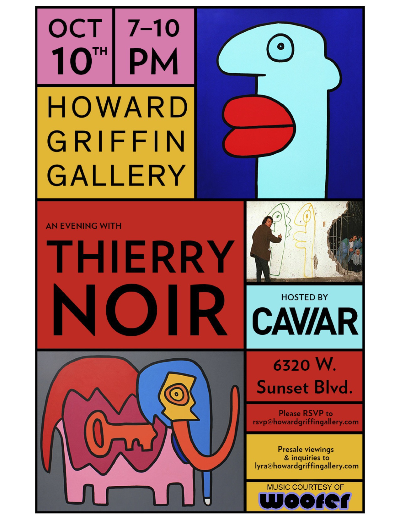 Howard Griffin Gallery - Thierry Noir LA INVITE copy